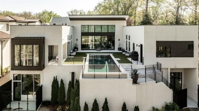 Welcome to this stunning contemporary gem, one of only 5 homes on Druid Hills Golf Club in Georgia - for sale on GolfHomes.com, golf home, golf lot