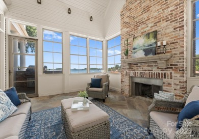An exquisite lakefront property offering the perfect blend of on The Peninsula Club in North Carolina - for sale on GolfHomes.com, golf home, golf lot