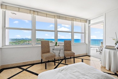 Stunning Ocean views from this 9th Floor Penthouse at on Palm Beach Par-3 Golf Course in Florida - for sale on GolfHomes.com, golf home, golf lot