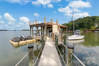 An exquisite lakefront property offering the perfect blend of on The Peninsula Club in North Carolina - for sale on GolfHomes.com, golf home, golf lot