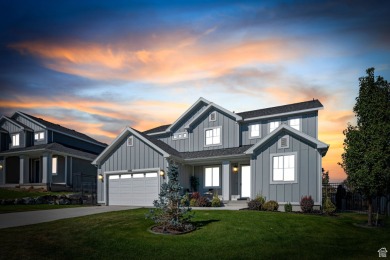 Enjoy luxury living on the 16th hole of Talons Cove golf course! on Talons Cove Golf Club in Utah - for sale on GolfHomes.com, golf home, golf lot