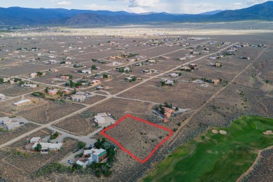 Beautiful Vista Linda building site that borders the golf course on Taos Country Club in New Mexico - for sale on GolfHomes.com, golf home, golf lot