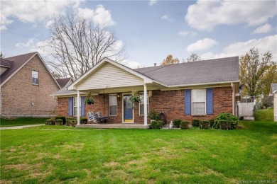 Location, Location, Location! This charming all-brick, 3-BR on Jeffersonville Elks Golf Club in Indiana - for sale on GolfHomes.com, golf home, golf lot