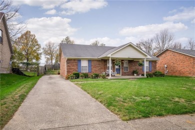 Location, Location, Location! This charming all-brick, 3-BR on Jeffersonville Elks Golf Club in Indiana - for sale on GolfHomes.com, golf home, golf lot