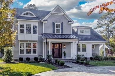 Built in 2019 and thoughtfully customized shortly after with on Cavalier Golf and Yacht Club in Virginia - for sale on GolfHomes.com, golf home, golf lot