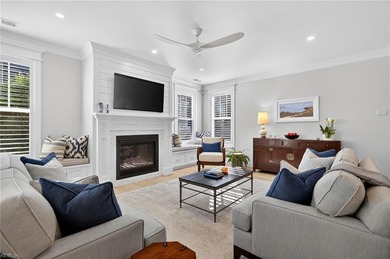 Built in 2019 and thoughtfully customized shortly after with on Cavalier Golf and Yacht Club in Virginia - for sale on GolfHomes.com, golf home, golf lot