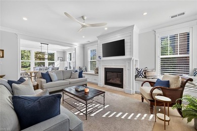 Built in 2019 and thoughtfully customized shortly after with on Cavalier Golf and Yacht Club in Virginia - for sale on GolfHomes.com, golf home, golf lot