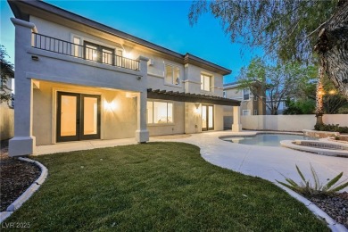 Nestled in a prestigious guard-gated community, this stunning on TPC Las Vegas in Nevada - for sale on GolfHomes.com, golf home, golf lot