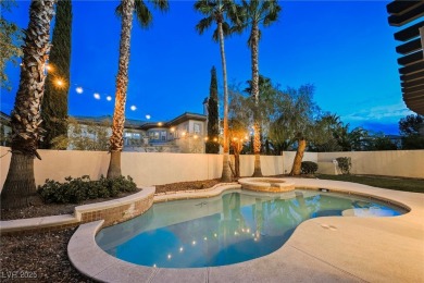 Nestled in a prestigious guard-gated community, this stunning on TPC Las Vegas in Nevada - for sale on GolfHomes.com, golf home, golf lot