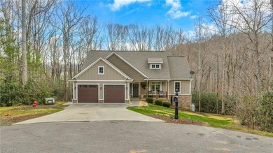 Discover the charm of this custom-built Craftsman home at Mt on Mountain Aire Golf Course in North Carolina - for sale on GolfHomes.com, golf home, golf lot