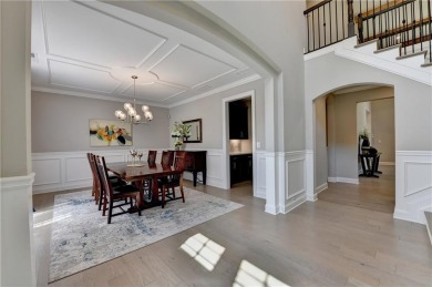 Welcome to this stunning, nearly-new home situated on the 9th on Echelon Golf Club in Georgia - for sale on GolfHomes.com, golf home, golf lot