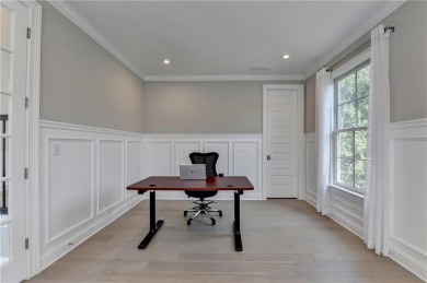 Welcome to this stunning, nearly-new home situated on the 9th on Echelon Golf Club in Georgia - for sale on GolfHomes.com, golf home, golf lot