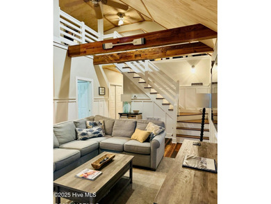 Nestled at the end of the cul de sac, this creek cottage will on Minnesott Golf and Country Club in North Carolina - for sale on GolfHomes.com, golf home, golf lot