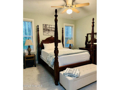 Nestled at the end of the cul de sac, this creek cottage will on Minnesott Golf and Country Club in North Carolina - for sale on GolfHomes.com, golf home, golf lot