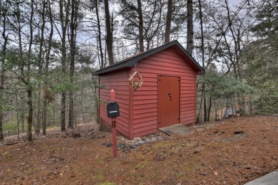 FURNISHED CABIN!!  Charming 3-Bedroom, 3-Bath Log Cabin in the on White Path Golf Club in Georgia - for sale on GolfHomes.com, golf home, golf lot