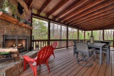 FURNISHED CABIN!!  Charming 3-Bedroom, 3-Bath Log Cabin in the on White Path Golf Club in Georgia - for sale on GolfHomes.com, golf home, golf lot