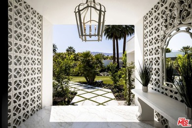 Commanding one of the most significant and private double lots on Marrakesh Country Club in California - for sale on GolfHomes.com, golf home, golf lot