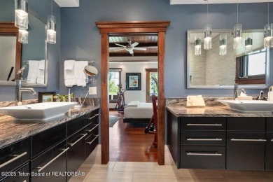 Discover unparalleled elegance and comfort in this stunning on Teton Springs Resort and Club in Idaho - for sale on GolfHomes.com, golf home, golf lot