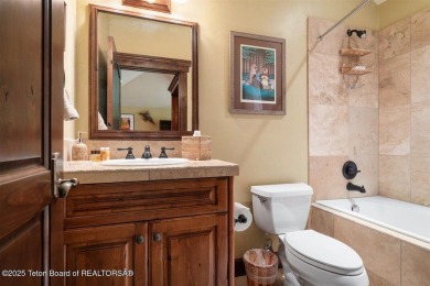 Discover unparalleled elegance and comfort in this stunning on Teton Springs Resort and Club in Idaho - for sale on GolfHomes.com, golf home, golf lot