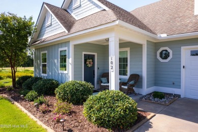 This beautifully appointed former contractor model home is on The Carolina Club in North Carolina - for sale on GolfHomes.com, golf home, golf lot