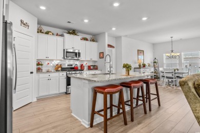 Built in 2022, this thoughtfully designed 3-bedroom, 2-bathroom on River Oaks Golf Plantation  in South Carolina - for sale on GolfHomes.com, golf home, golf lot