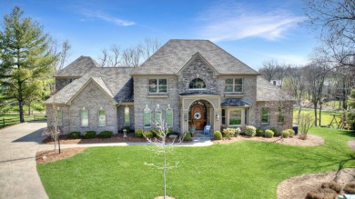 Wait until you see this breathtaking home overlooking the 7th on Triple Crown Country Club in Kentucky - for sale on GolfHomes.com, golf home, golf lot