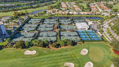 Meticulously upgraded, vibrant first floor 2 bedroom 2 bath on Gleneagles Golf and Country Club in Florida - for sale on GolfHomes.com, golf home, golf lot