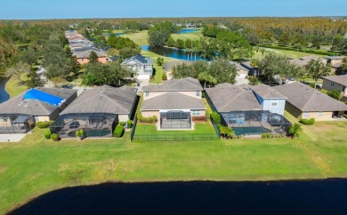 This spacious 4 bedroom, 3.5 bathroom, 3 car garage, 2 story on Heritage Harbor Golf and Country Club in Florida - for sale on GolfHomes.com, golf home, golf lot