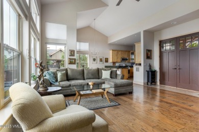 Panoramic views from this air-conditioned 4 bedroom, 3  1/2 on Gypsum Creek Golf Course in Colorado - for sale on GolfHomes.com, golf home, golf lot