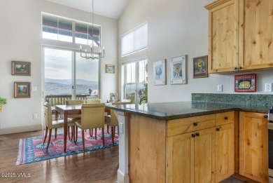 Panoramic views from this air-conditioned 4 bedroom, 3  1/2 on Gypsum Creek Golf Course in Colorado - for sale on GolfHomes.com, golf home, golf lot