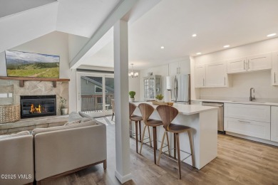 Nicely updated and turn-key, this private residence features 5 on Eagle Vail Golf Course in Colorado - for sale on GolfHomes.com, golf home, golf lot