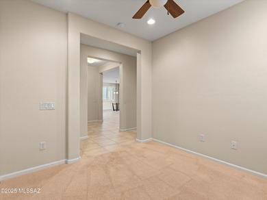 Enjoy sweeping panoramic vistas of the adjacent common area on Saddlebrooke Ranch Golf Club in Arizona - for sale on GolfHomes.com, golf home, golf lot