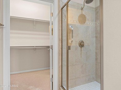 Enjoy sweeping panoramic vistas of the adjacent common area on Saddlebrooke Ranch Golf Club in Arizona - for sale on GolfHomes.com, golf home, golf lot