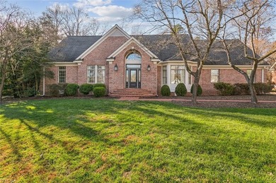 Elegant mostly first level all-brick home in Ford's Colony on Fords Colony Country Club in Virginia - for sale on GolfHomes.com, golf home, golf lot