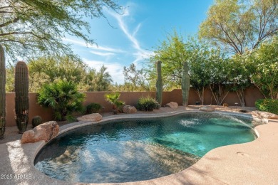 Discover exquisite golf course living in this gorgeous home on Troon North Golf Club  in Arizona - for sale on GolfHomes.com, golf home, golf lot