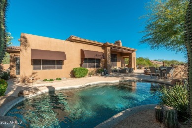 Discover exquisite golf course living in this gorgeous home on Troon North Golf Club  in Arizona - for sale on GolfHomes.com, golf home, golf lot