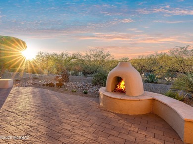 Enjoy sweeping panoramic vistas of the adjacent common area on Saddlebrooke Ranch Golf Club in Arizona - for sale on GolfHomes.com, golf home, golf lot