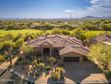 Discover exquisite golf course living in this gorgeous home on Troon North Golf Club  in Arizona - for sale on GolfHomes.com, golf home, golf lot