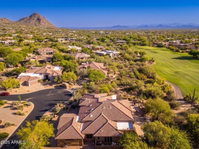 Discover exquisite golf course living in this gorgeous home on Troon North Golf Club  in Arizona - for sale on GolfHomes.com, golf home, golf lot