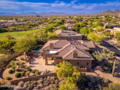 Discover exquisite golf course living in this gorgeous home on Troon North Golf Club  in Arizona - for sale on GolfHomes.com, golf home, golf lot