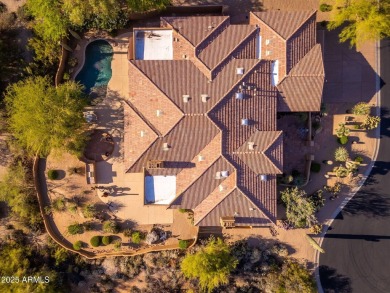 Discover exquisite golf course living in this gorgeous home on Troon North Golf Club  in Arizona - for sale on GolfHomes.com, golf home, golf lot
