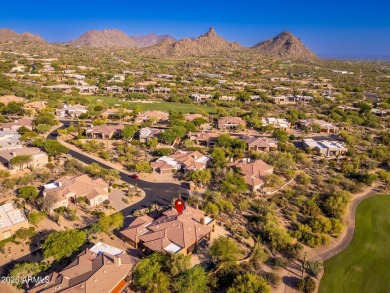 Discover exquisite golf course living in this gorgeous home on Troon North Golf Club  in Arizona - for sale on GolfHomes.com, golf home, golf lot