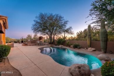 Discover exquisite golf course living in this gorgeous home on Troon North Golf Club  in Arizona - for sale on GolfHomes.com, golf home, golf lot