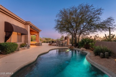 Discover exquisite golf course living in this gorgeous home on Troon North Golf Club  in Arizona - for sale on GolfHomes.com, golf home, golf lot