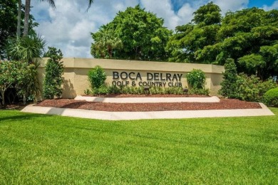 RARELY ON THE MARKET BEAUTIFUL, PEACEFUL AND SPACIOUS 2 BED/2 on Boca Delray Golf and Country Club in Florida - for sale on GolfHomes.com, golf home, golf lot