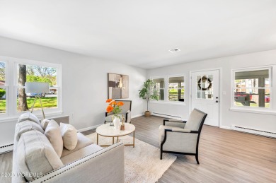 Immaculately renovated end-unit gem in the gated Leisure Village on Greenbriar Woodlands in New Jersey - for sale on GolfHomes.com, golf home, golf lot