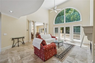 Experience three fully finished levels of exceptional living on The Golf Club of Georgia in Georgia - for sale on GolfHomes.com, golf home, golf lot