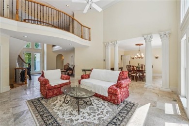 Experience three fully finished levels of exceptional living on The Golf Club of Georgia in Georgia - for sale on GolfHomes.com, golf home, golf lot