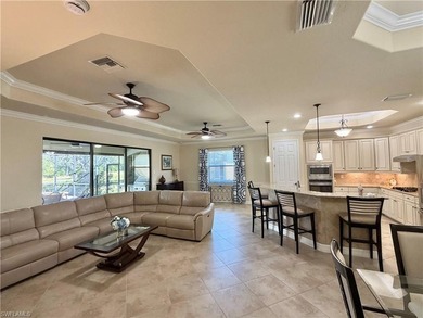 Luxury Living in Fiddler's Creek This beautifully appointed 3 on The Golf Club At Fiddlers Creek in Florida - for sale on GolfHomes.com, golf home, golf lot