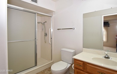 This Bright, Cheerful, & Upgraded Open-Plan Home is Tucked Away on Sunland Village East Golf Course in Arizona - for sale on GolfHomes.com, golf home, golf lot